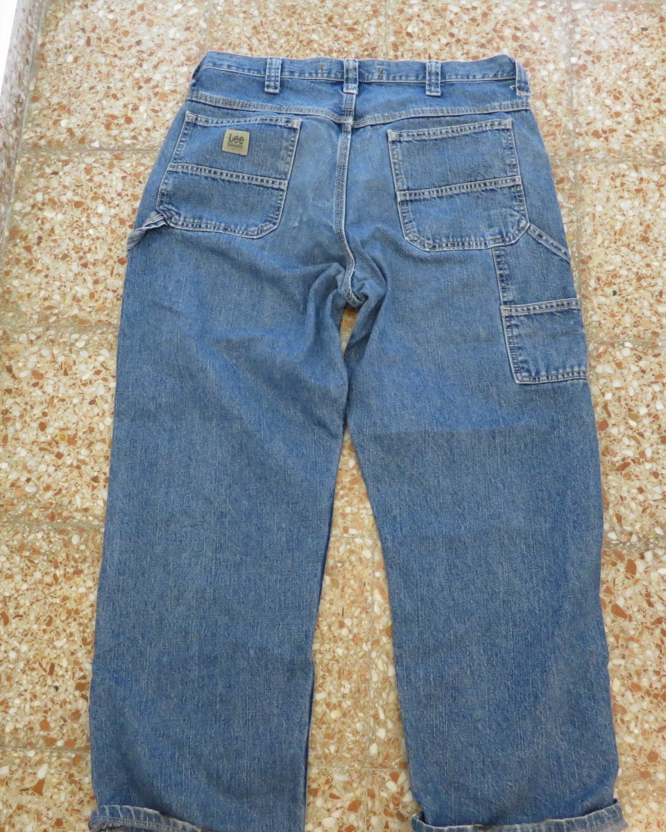 Vintage Lee Carpenter Jeans./ Dungarees. 34x30 Exc. #vintage Denim