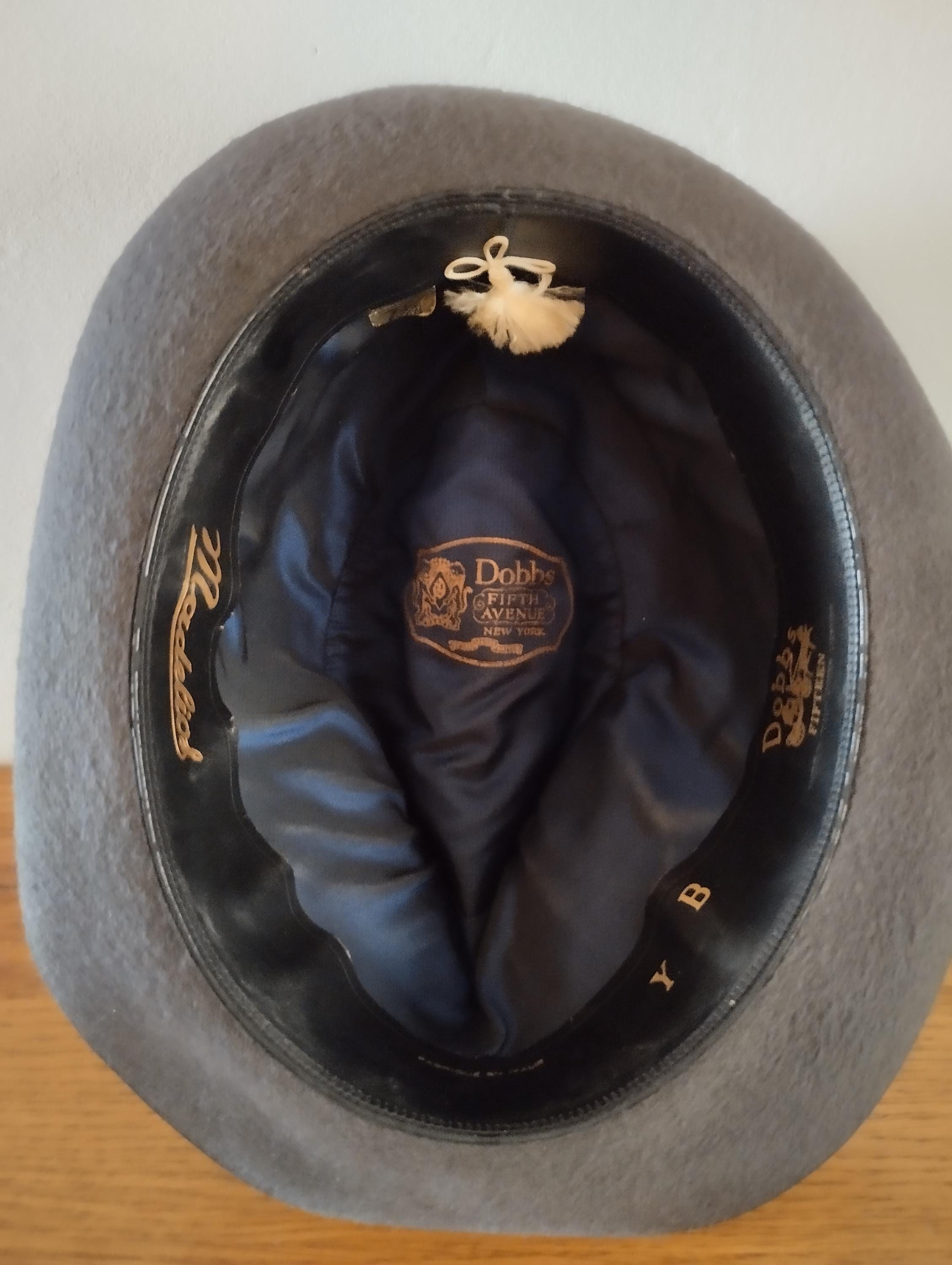 Vintage Dobbs Fifth Avenue, Short Brim 'dobbs Fifteen' Fedora