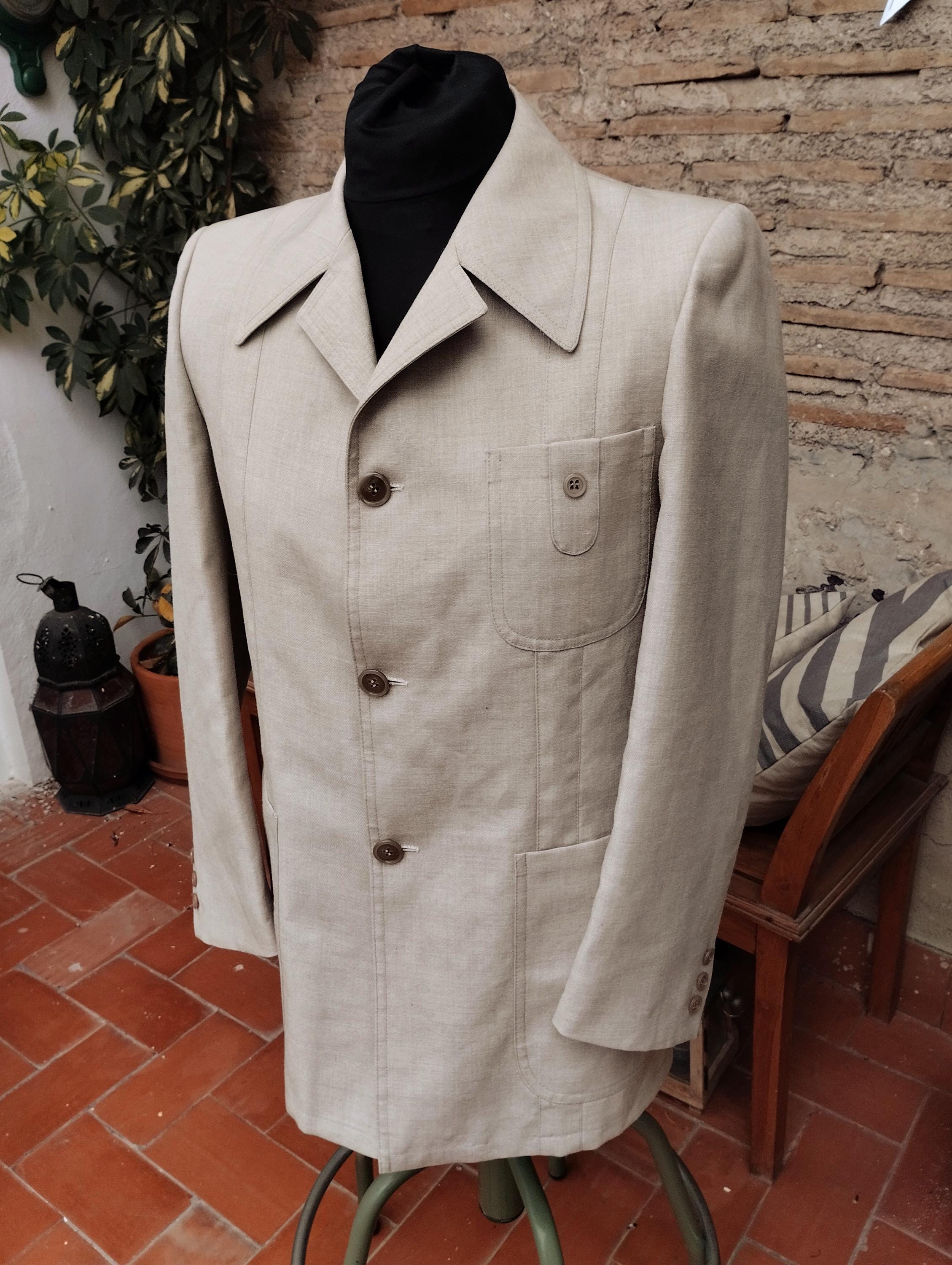 Vintage palm beach tropical style blazer jacket, Sz.M , excellent