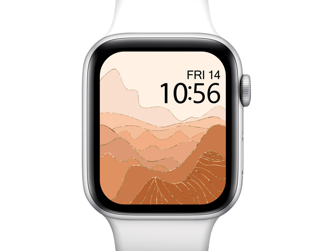 Iphone Wallpaper Aesthetic Apple Watch Boho Terracotta | Etsy