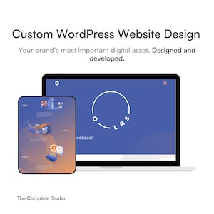 Custom WordPress Website Design and Development with great UX, UI and SEO