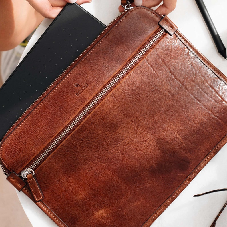 Tobacco Leather iPad Pro 11 Case