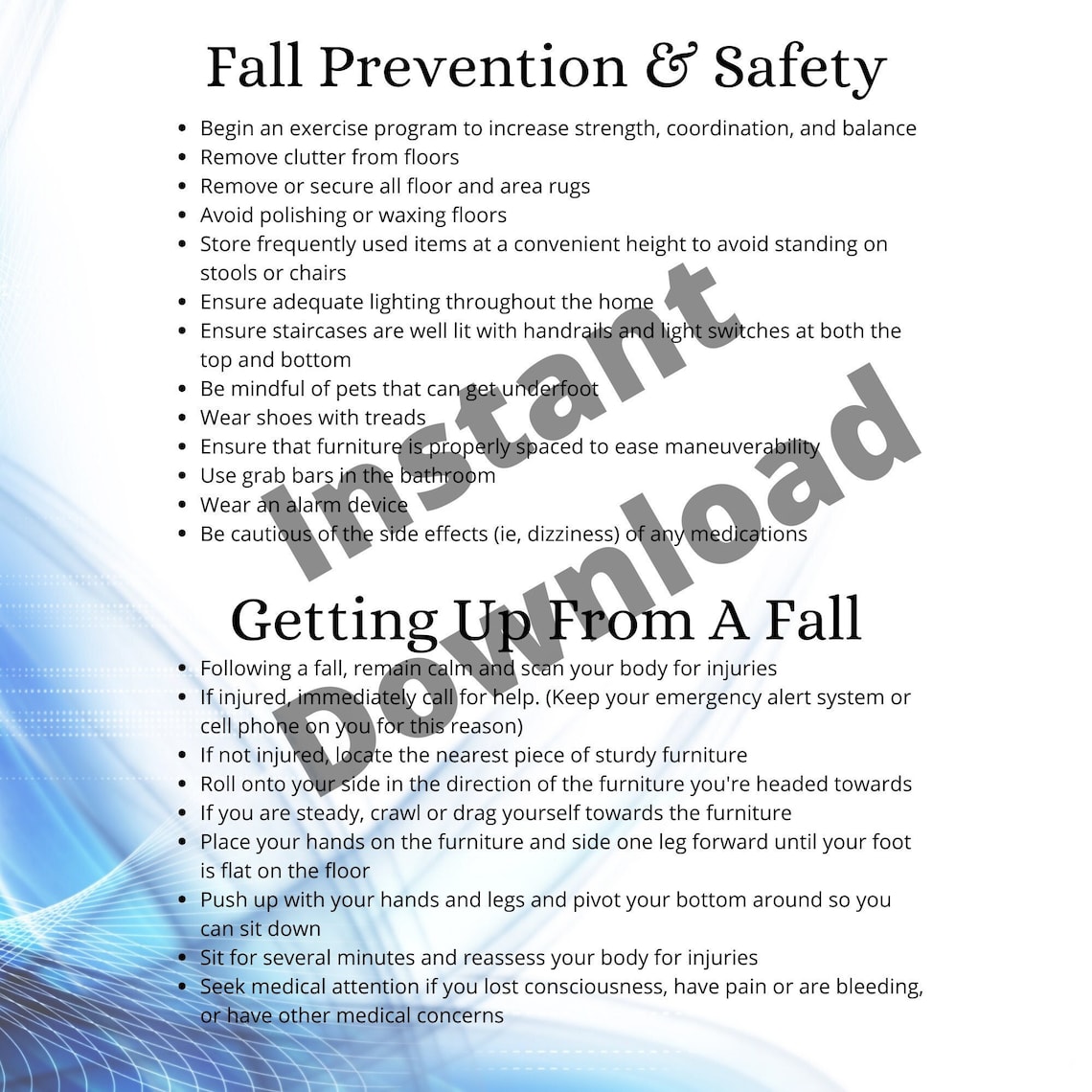 Fall Risk Problem Solving Ot Packet Acute Care Rehab, Fall Prevention & Safety Tips, Occupational Therapy ...