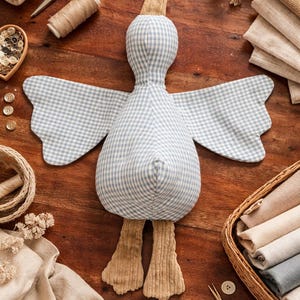 Goose Sewing Pattern PDF | 12.5-80 cm (5-32”) | Plush Toy Pattern | Layered A0 A4 Letter | Beginner Friendly | Pillow image 3