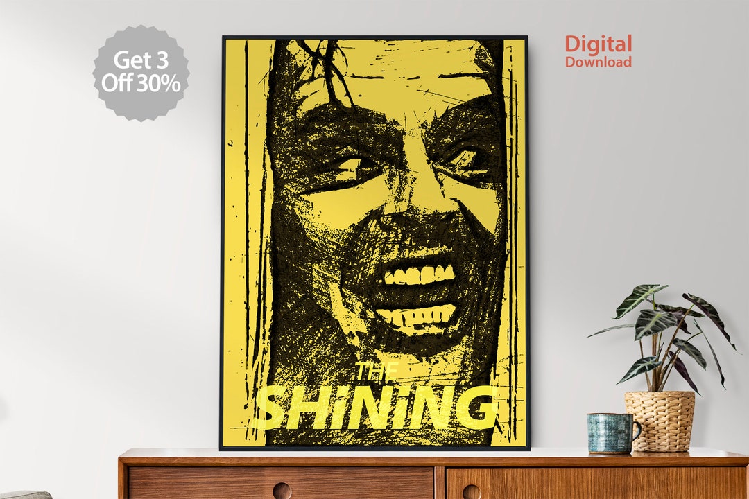 THE SHINING Alternative Poster, Minimal Poster, Wall Deco Poster, Film