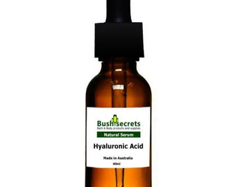 Hyaluronic Acid Serum Anti-wrinkles, Anti-aging skin face hydrating Repair skincare 40ml. Amazing results