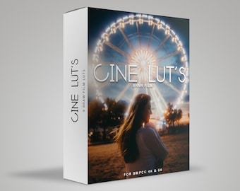 LUT per BMPCC 4K 6K Cine Film BRAW