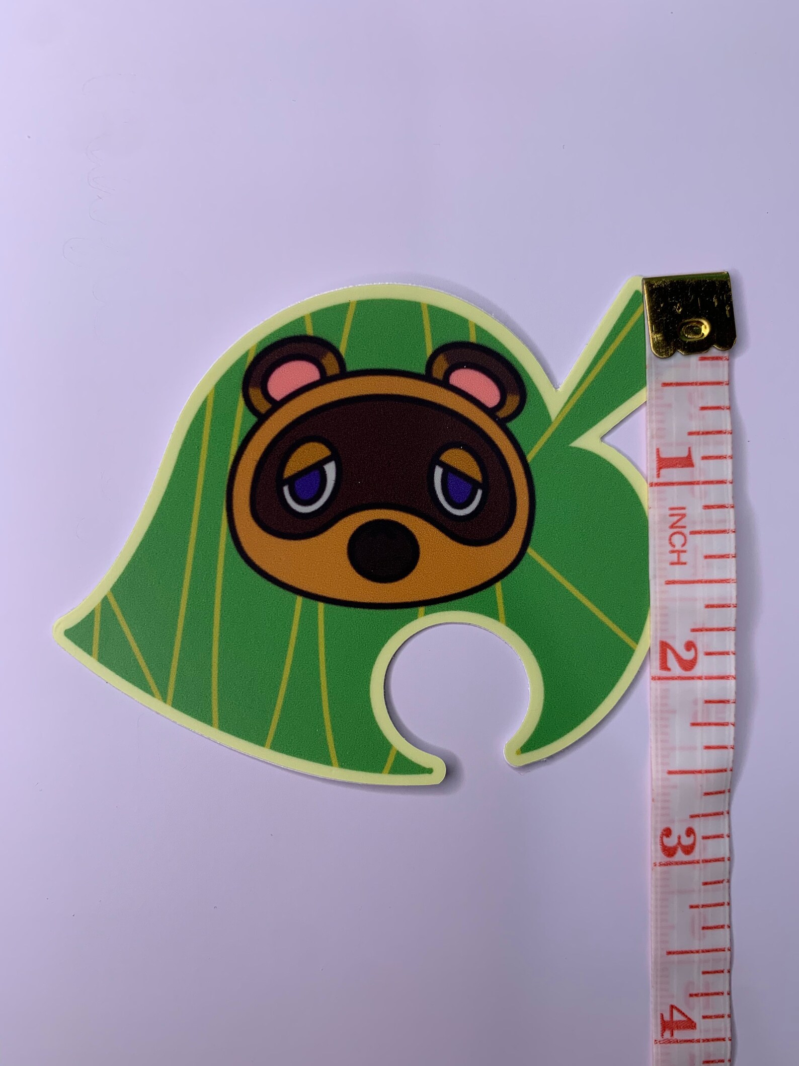 Tom Nook Leaf Animal Crossing Inspired Sticker - Etsy