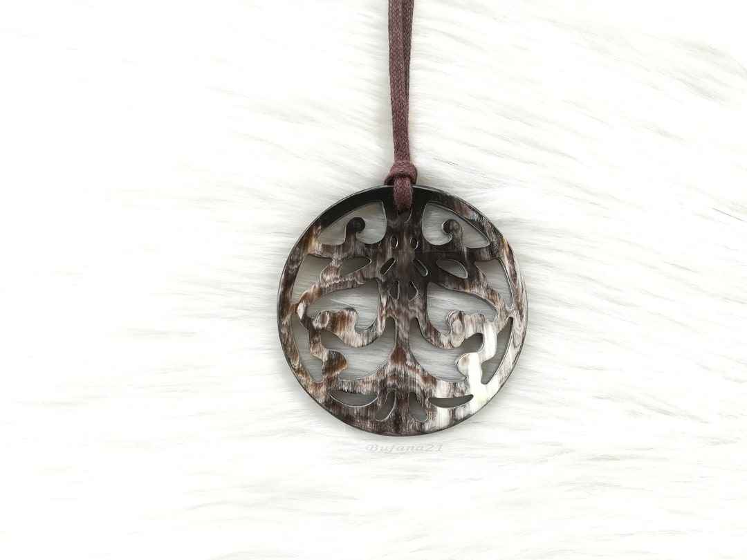 Buffalo Horn Pendant Highly Polishing Pendant Light Weight Adjustable