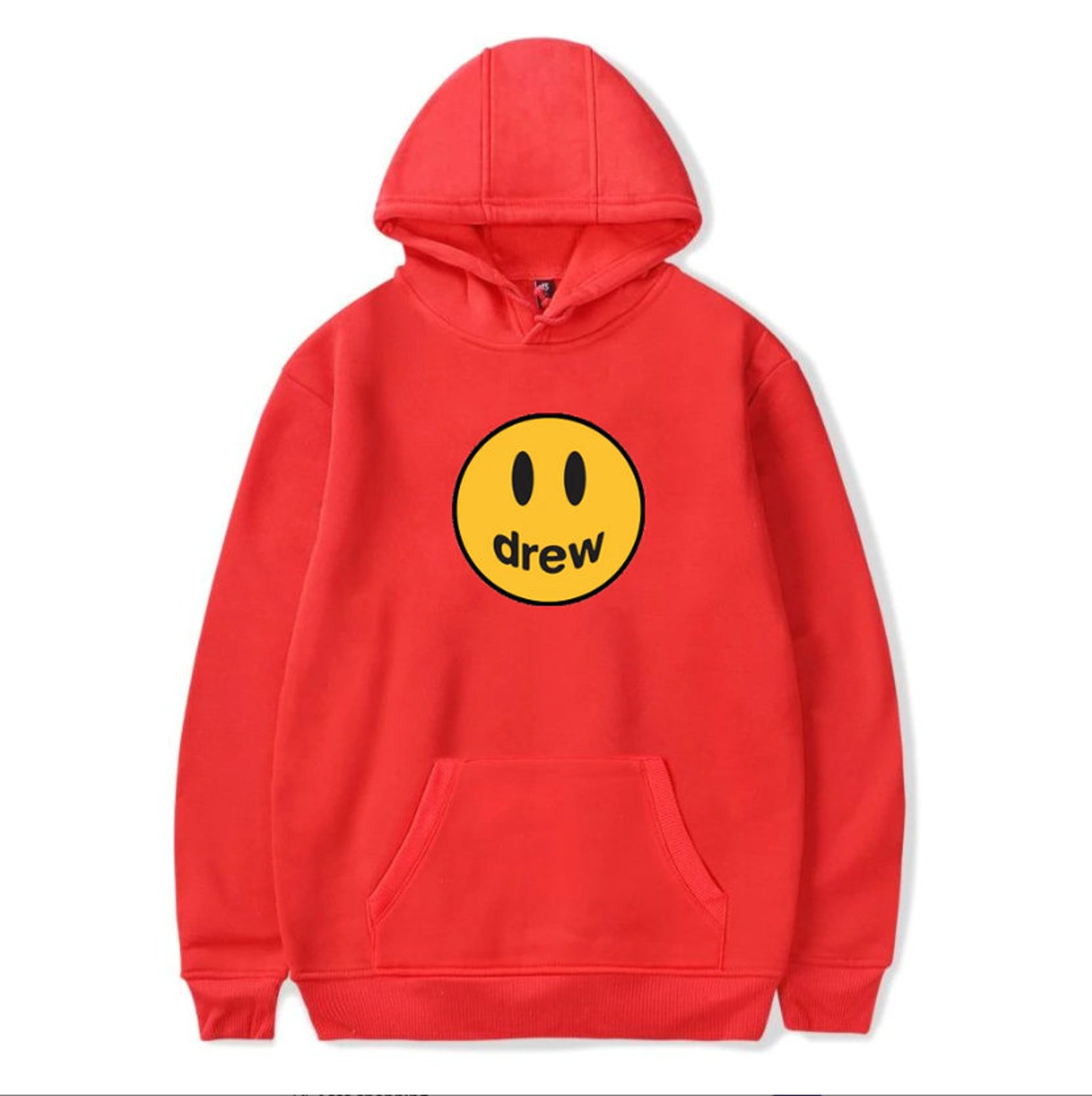 Drew House Hoodie Justin Bieber Fans Drew Smiley Face | Etsy