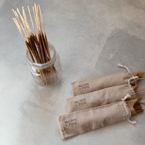 Palo Santo + Pine Incense Hand-Rolled