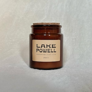 Lake Powell Wood Wick Candle