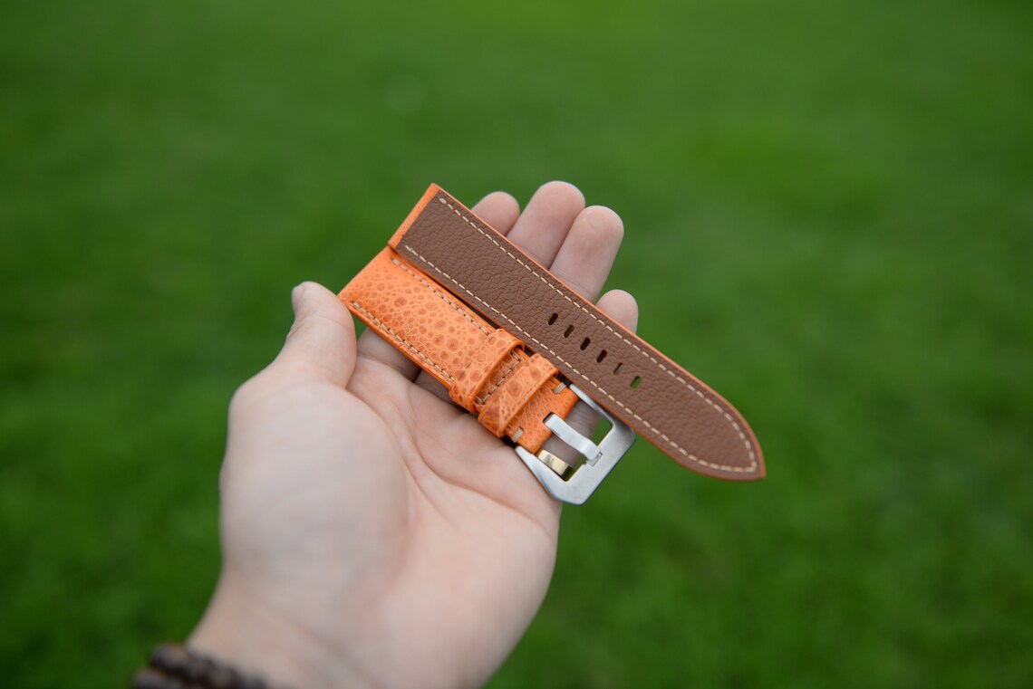bespoke leather watch straps