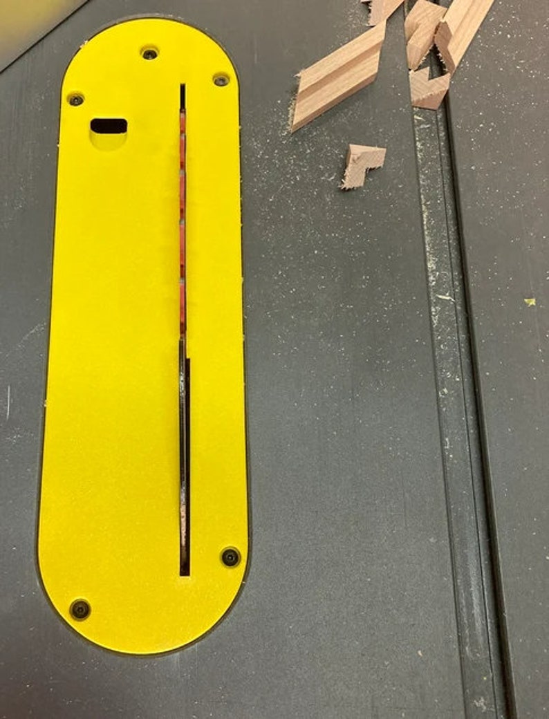 Zero Clearance Insert for Table Saw Dewalt DWE7485 and DCS7485 Etsy