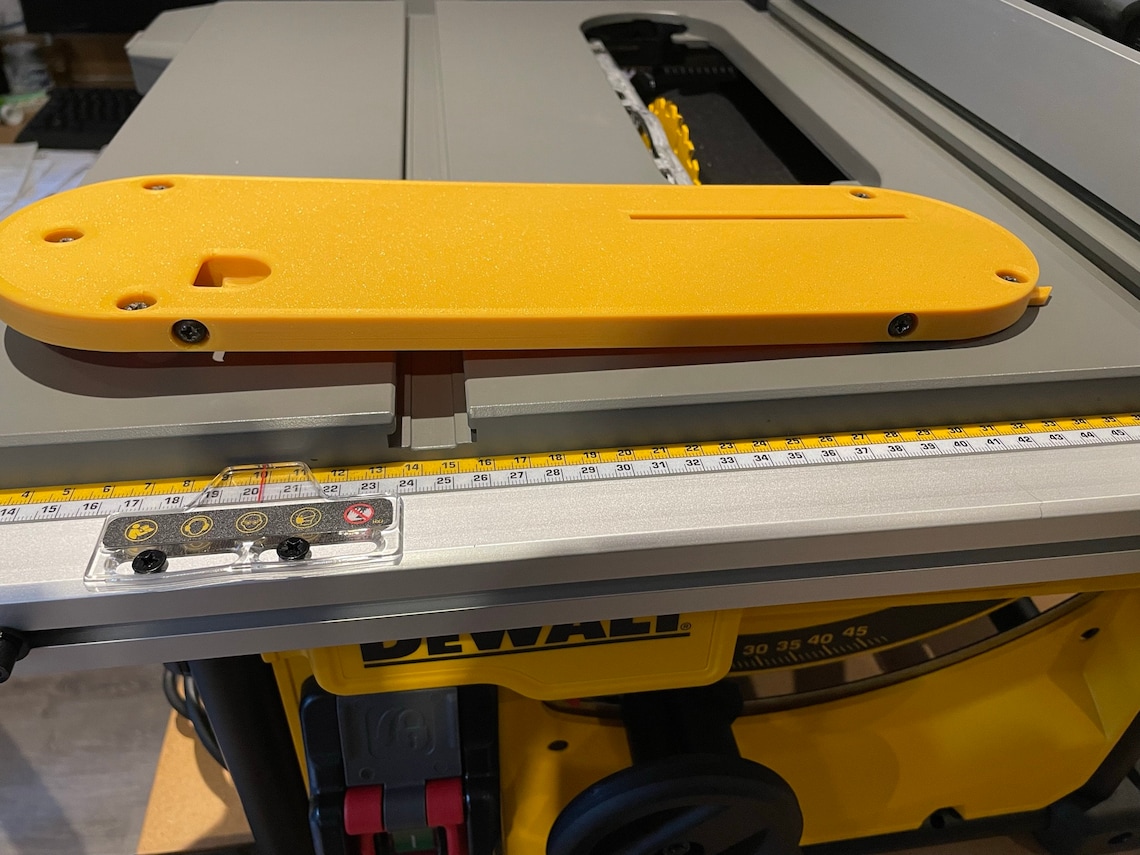 Zero Clearance Insert for Table Saw Dewalt DWE7485 and DCS7485 Etsy
