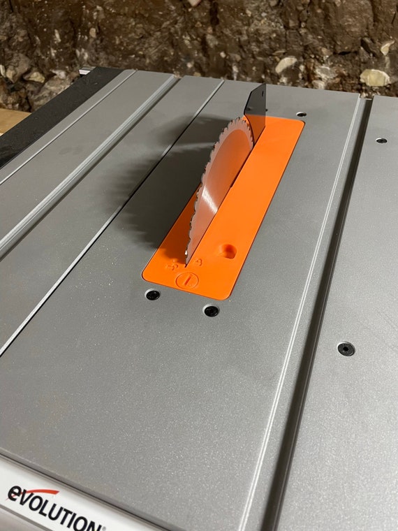 Zero Clearance Insert Pour Scie Evolution Rage 5S Etsy