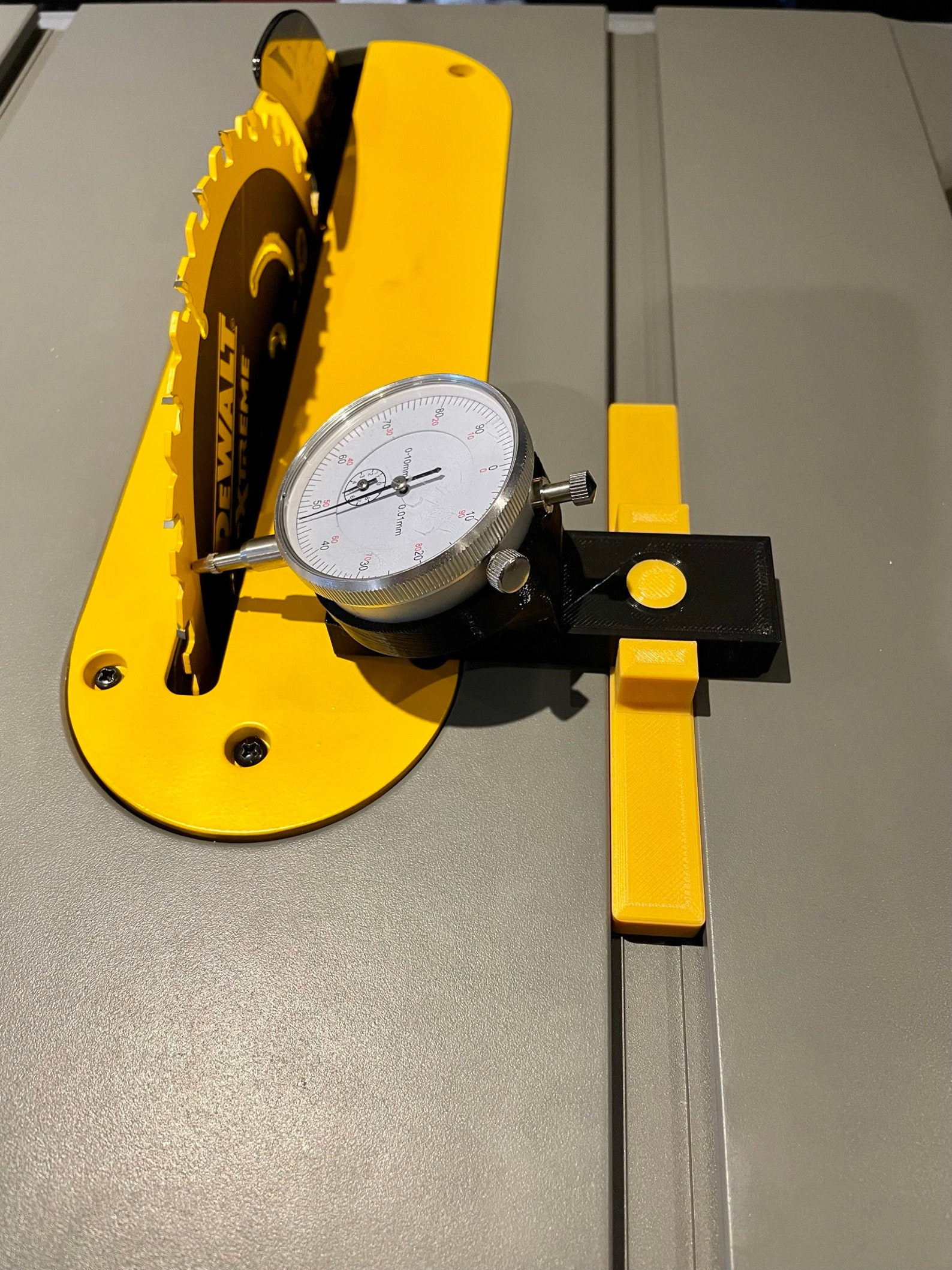 Dewalt DWE7485 Dial Indicator Jig for Saw and Fence Etsy