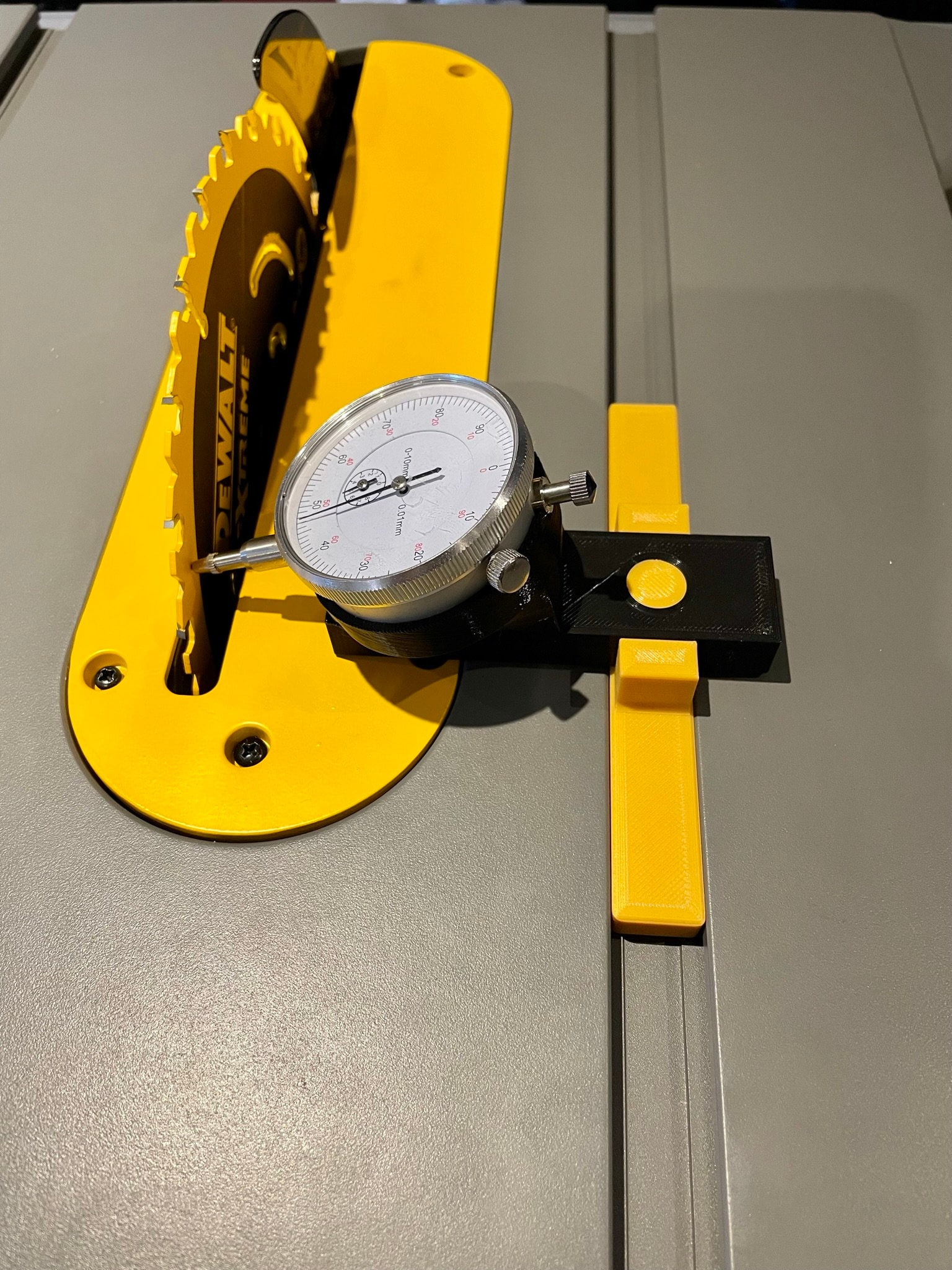 Dewalt DWE7485 Dial Indicator Jig for Saw and Fence Etsy