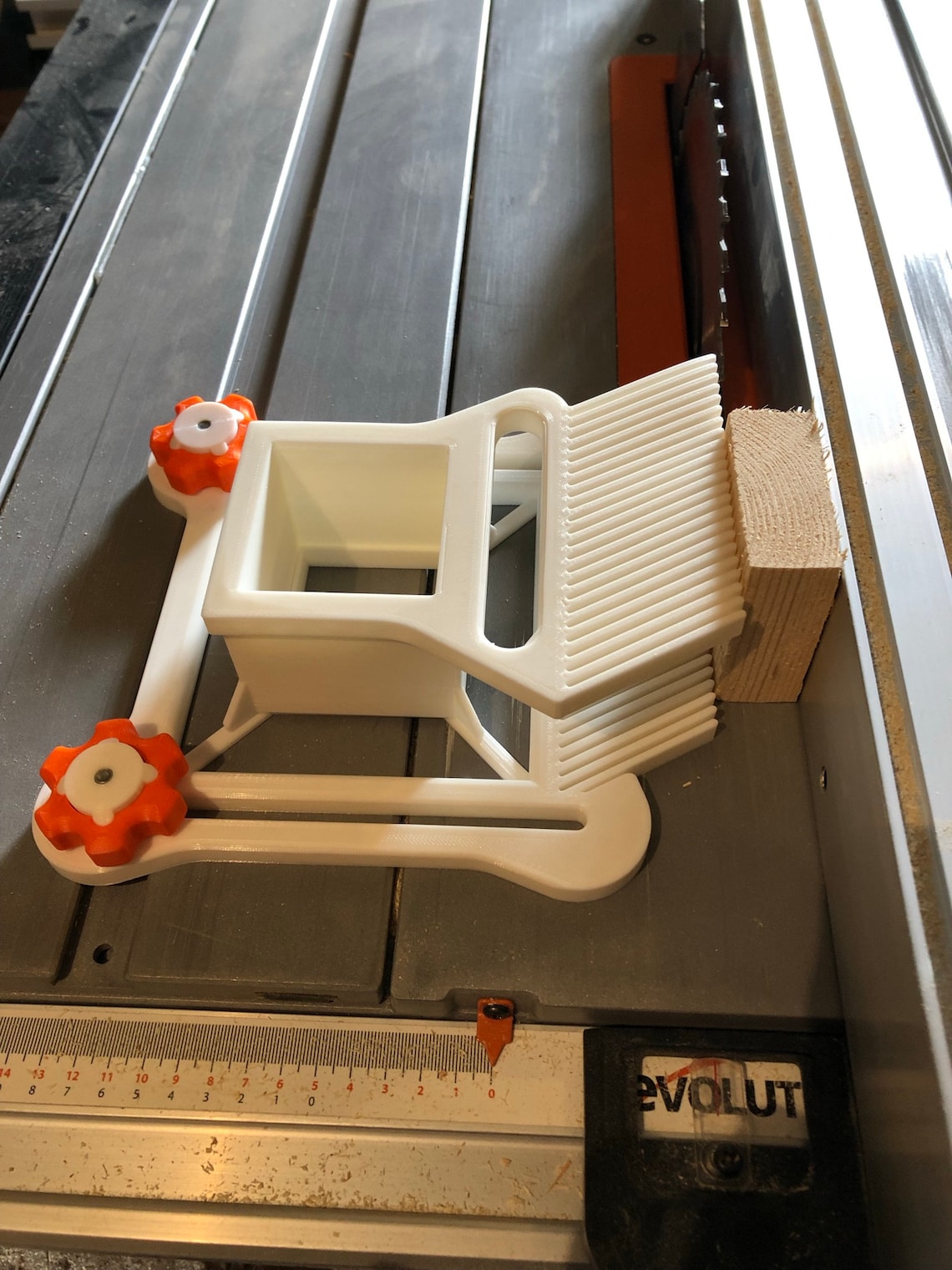 Double Feather Board for Table Saw Evolution Rage 5S Etsy