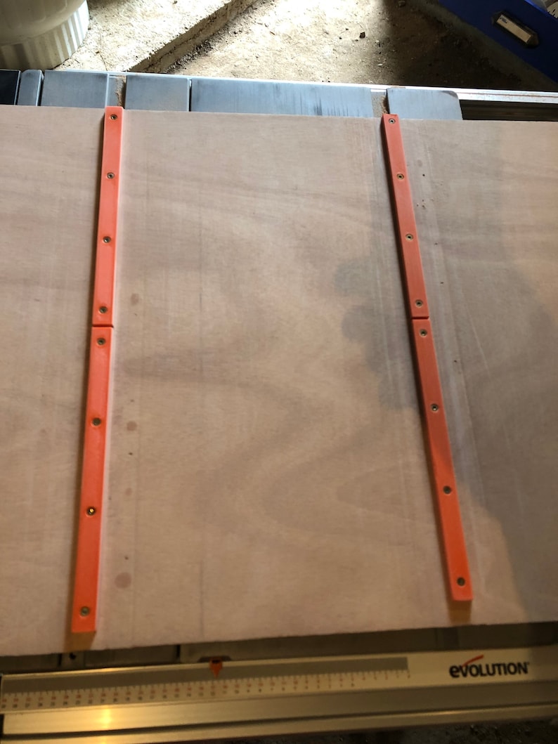 4 Miter Bars for Table Saw Evolution Rage 5S Etsy