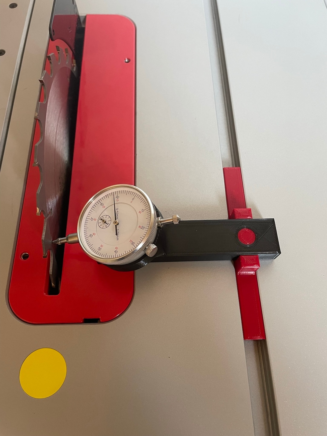 Bosch GTS 10XC Dial Indicator Jig for Saw and Fence Adjustment Etsy