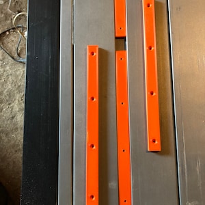 4 miter bars for table saw evolution rage 5S and R255PTS