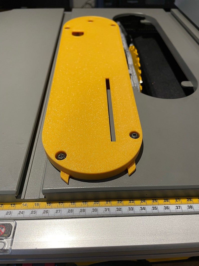 Zero clearance insert for table saw Dewalt DWE7485 and DCS7485 Etsy 日本