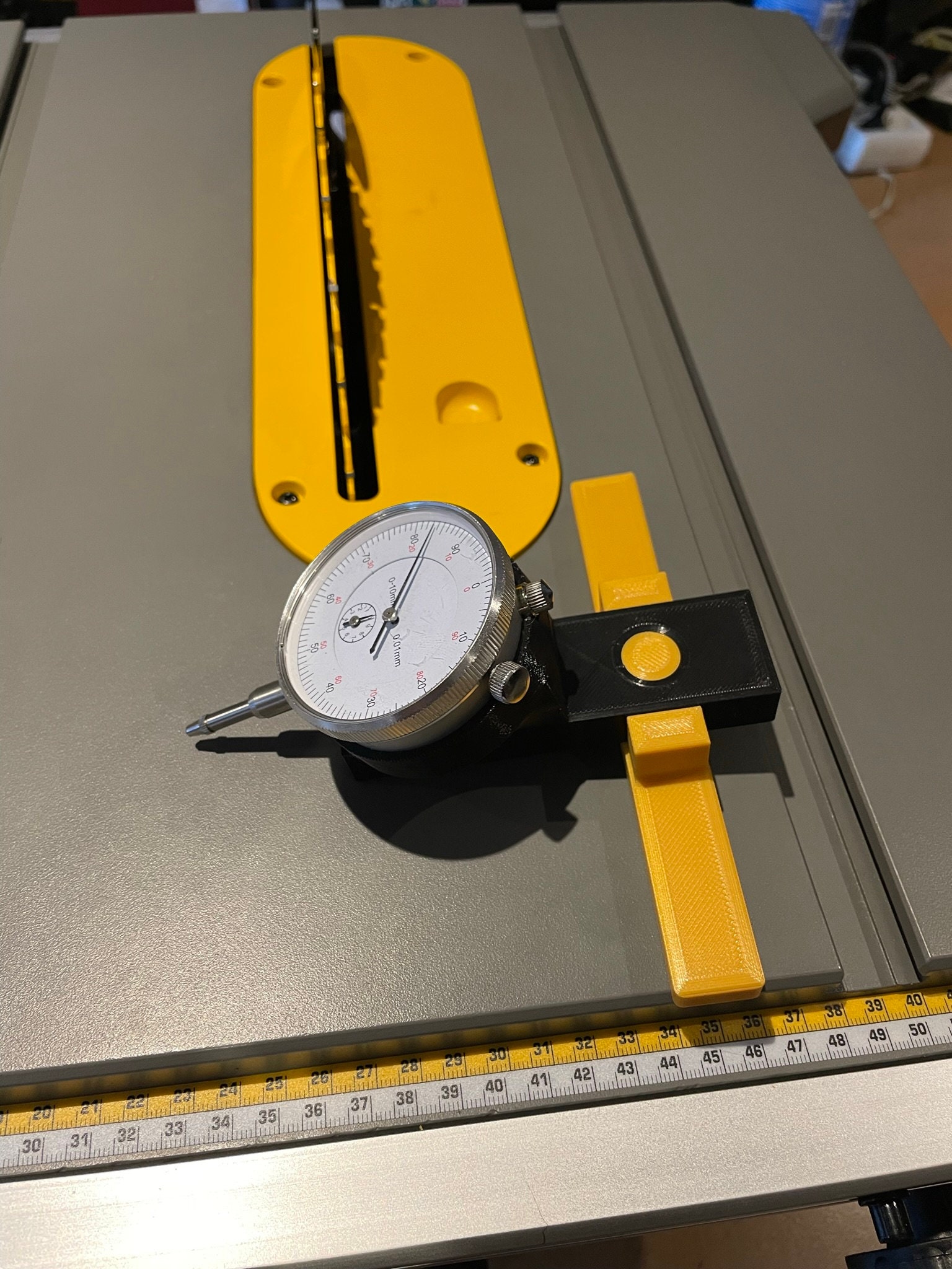 Dewalt DWE7485 Dial Indicator Jig for Saw and Fence Etsy