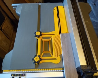 Double Feather board for Dewalt DWE7485