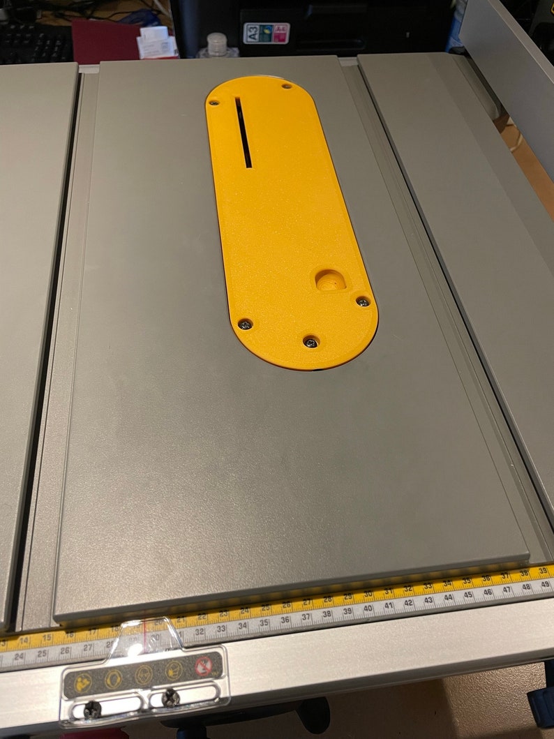 Zero clearance insert for table saw Dewalt DWE7485 and DCS7485 Etsy 日本