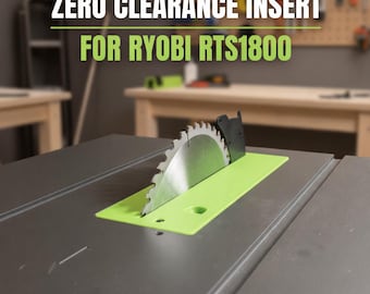 Zero Clearance Insert Ryobi RTS1800