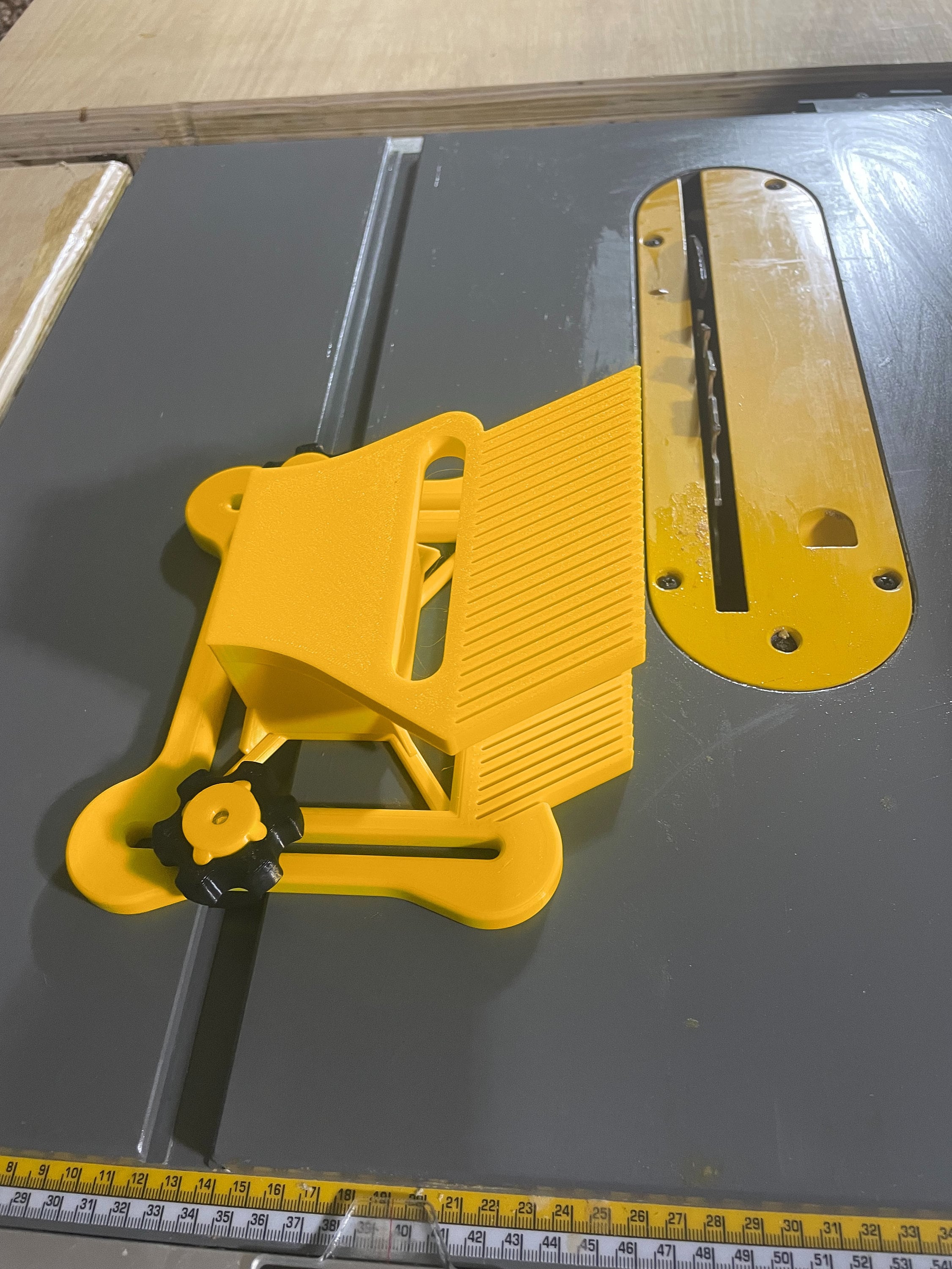 Ryobi RTS1800 Dial Indicator Jig for Saw and Fence Adjustment 