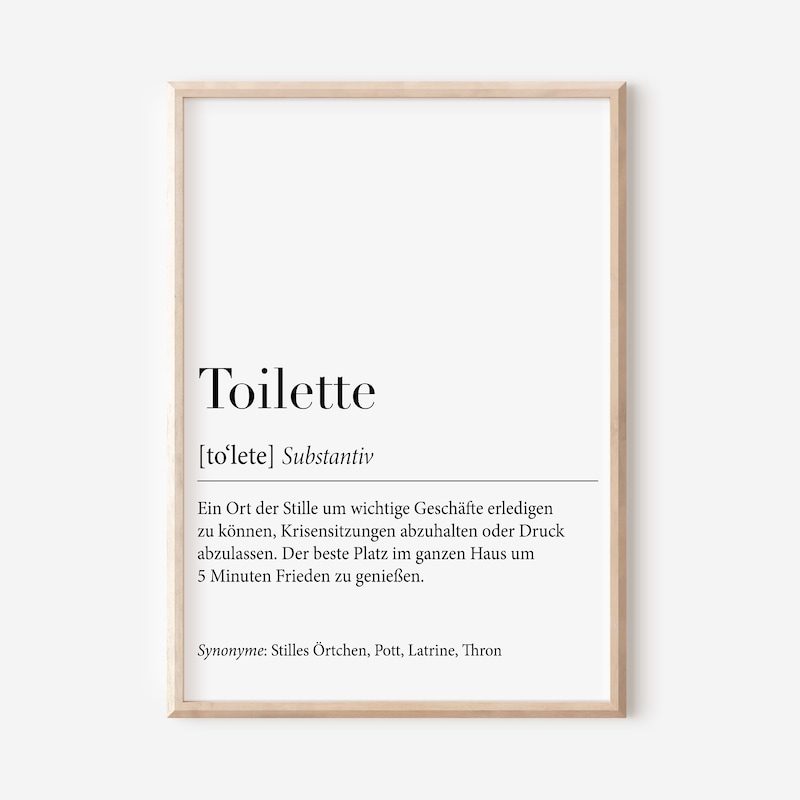 Lustige toiletten schilder Etsy.de