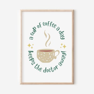 coffee lover print | Digital Download | Coffee Poster Kitchen | Coffee Sign Kitchen | Funny posters Kitchen | saying poster