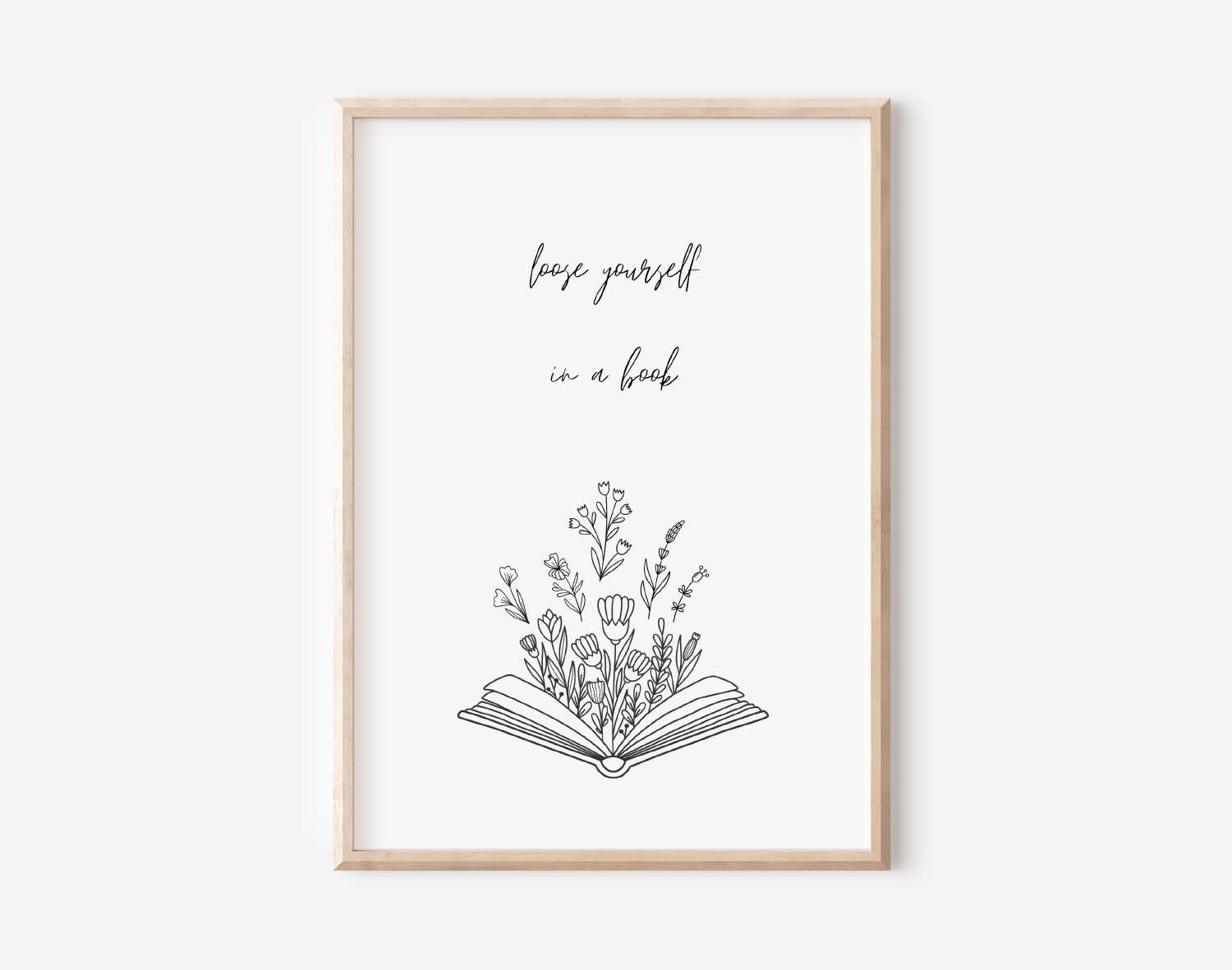 lose yourself in a book gifts for book addicts ,lovers  Poster