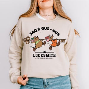 Jaq and Gus Gus Shirt, Cinderella Mouse Tee, Magic Kingdom T-shirt, Gus Gus Sweatshirt, Cinderella Shirt, Jaq and Gus Locksmith Tee