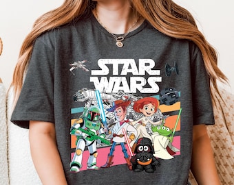 Disney Star Wars And Toy Story Shirt, Disney Family Matching Tee, Woody And Co. Sweater, Galaxy's Edge Hoodie, Magic Kingdom T-shirt