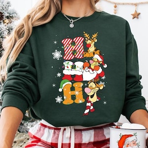 Tigger Christmas Shirt, Winnie The Pooh Tigger Christmas Tee, Magic Kingdom Tigger Ho Ho Shirt, Tigger Santa Shirt, Disney Tigger Xmas Shirt