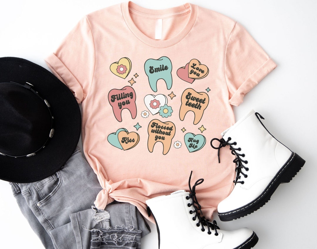 Dental Valentines Day Sweatshirt, Dental Hygienist Shirt, Dental