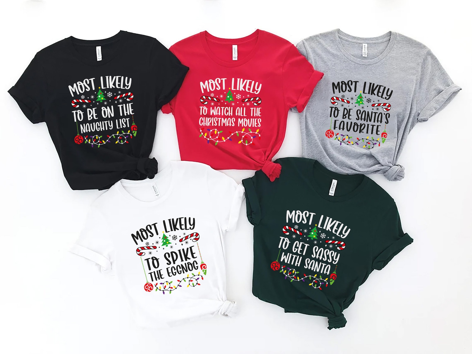 Most Likely to Christmas Shirts Family Christmas Shirt Most Etsy
