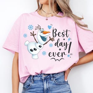 Disney Frozen Olaf T-shirt, Best Day Ever! Sweatshirt, Arendelle Kingdom Tee, Disney Olaf Shirt , Disney Frozen Tee, Magic Kingdom Shirt