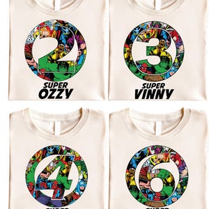 Superhero Birthday Tee, Captain America Birthday Hoodie, Heroes Birthday Shirt, Kids Birthday Tee, Custom Superhero Sweatshirt