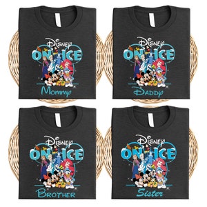 Disney On Ice Family Trip Shirt, Mickey On Ice Vacation T-shirt, Matching Family Tee, Mickey Family Trip 2025 Shirt, Disney On Ice Sweater