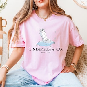 Chemise Cendrillon, t-shirt Princes Cendrillon, T-shirt Cendrillon Magic Kingdom, chemise Cendrillon et compagnie, sweat à capuche Disneyworld, t-shirt chaussures Cendrillon