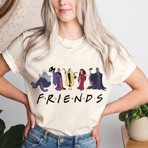 Evil Friends Shirt, Evil Queen Tee, Villains Shirt, Evil Friends Matching, Disney Witches Shirt, Maleficent Shirt