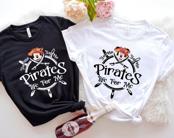 Disney Pirate Cruise Shirt, Pirate's Life For Me Shirt , Disney Pirate Shirt, Minnie Pirate Shirt, Mickey Pirate Shirt, Disney 2024 Pirate