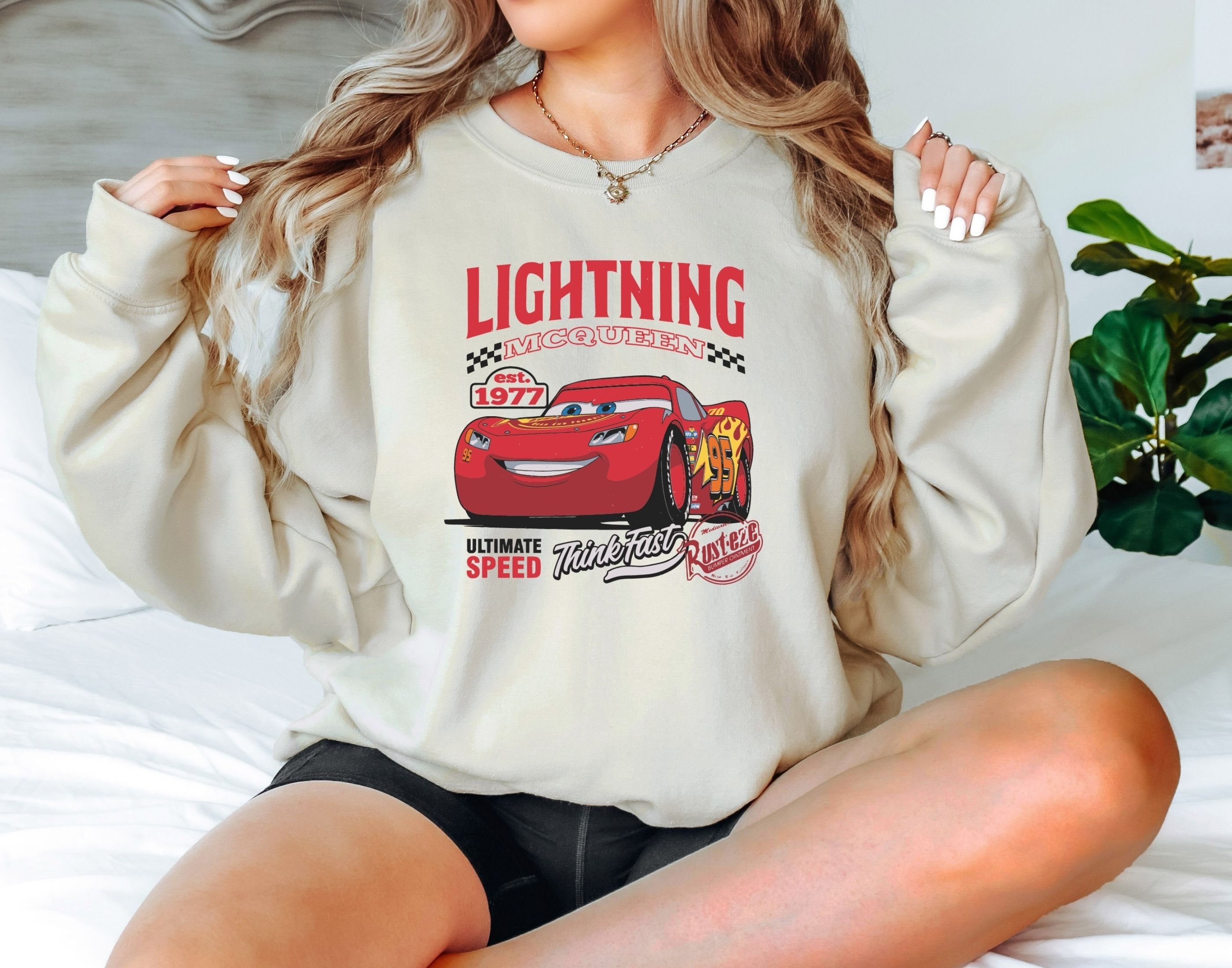 Lightning mcqueen sweatshirt | Sweatshirts