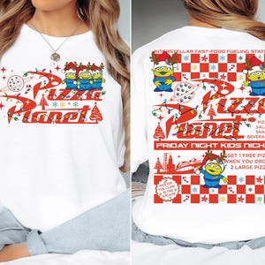 Aliens Pizza Planet Christmas Sweater, Toy Story Aliens Shirt, Disney Family Christmas Trip Tee, Christmas Matching Shirt, Christmas Tee