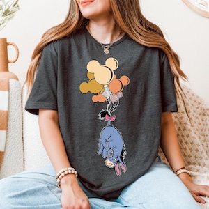 Winnie The Pooh Luftballons Shirt, Disneyland Reise Shirt, Magic Kingdom Freunde T-Shirt, Disney Shirt, Disney Pullover