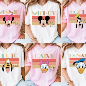 Family Vacation Shirt, Mickey Tee, Minnie T-shirt, Donald and Daisy Duck Shirts, Disney Goofy Sweater, Disney Pluto Shirt, Magic Kingdom Tee